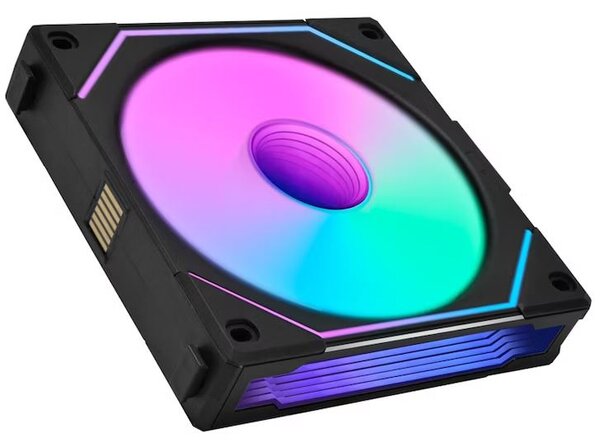 Lian Li UNI FAN SL-INF REVERSE BLADE 120mm hűtő ventilátor fekete (UF-RSLIN120-1B)