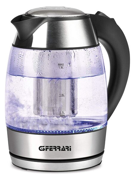 G3 Ferrari G10066 BolleBlu Elektromos Vízforraló és Teafőző 2200W 1.8L Üveg