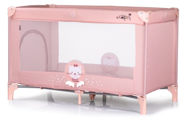 CHIPOLINO Capri fix utazóágy - Cat pink