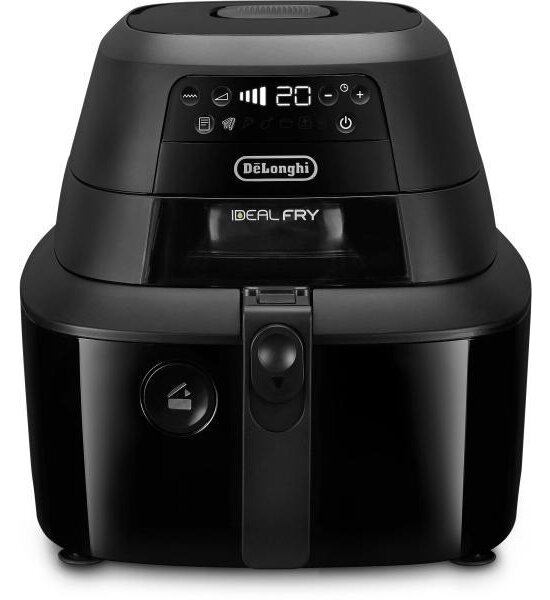 DeLonghi FH2184.BK Forrólevegős sütő 1400W fekete