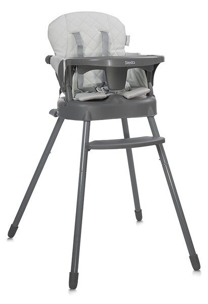LORELLI Siesta fix etetőszék - Grey Leather