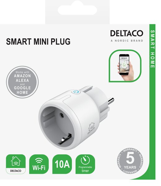 Deltaco Smart Home SH-P01M Okos konnektor