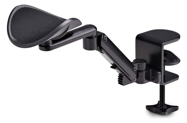 StarTech.com 1AHC-DESK-ARM-REST kéztartó Párkány Alumínium, Műanyag, Acél Fekete