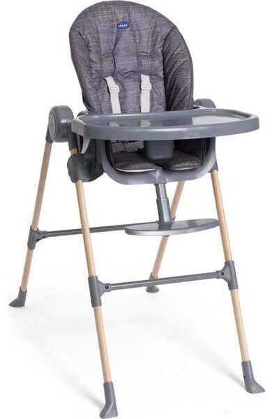 Chicco Polly Essential etetőszék max. 15 kg, Coal szín