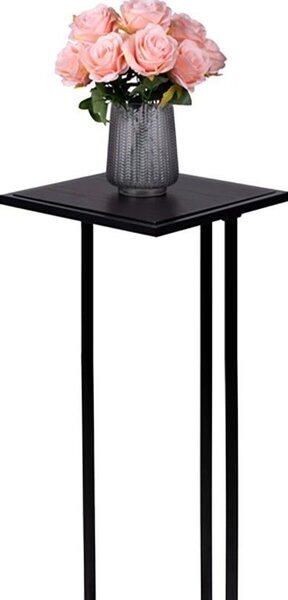 Kanapé asztal fém/MDF h75cm