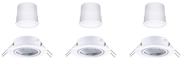 Paulmann LED-es beépíthető lámpa 3 részes készlet LED 14.7 W Fehér (92466)