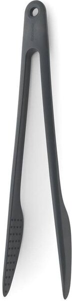 Brabantia Tasty+ Cook & Serve konyhai csipesz, akasztóval, hőálló, műanyag, gránitszürke - 122842