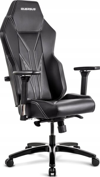 Quersus VAOS.2.3 White Accent Gamer Szék Fekete-Fehér
