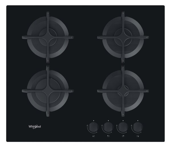 Whirlpool GOB 616/NB Beépíthető Gázfőzőlap 59cm 4 Égő Fekete