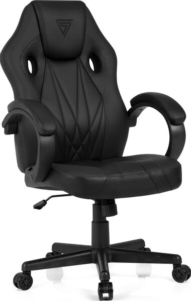 SENSE7 Spellcaster Gamer Szék Fekete Műbőr