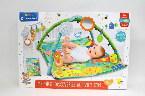 CLEMENTONI Baby My first discoveries Activity gym játszószőnyeg