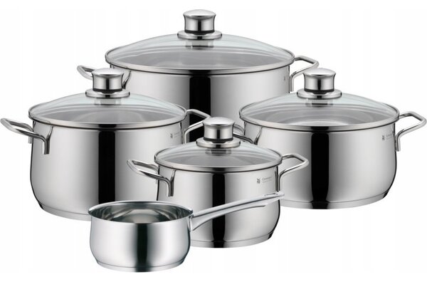 WMF Topf-Set Diadem Plus Rozsdamentes Acél Edénykészlet - Inox (5 részes)