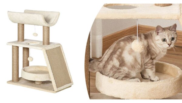 Timeless Pet Macska mászóka, bézs (HOP1001484)