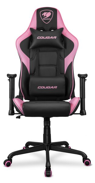 Cougar Armor Elite Gamer szék Fekete/Rózsaszín