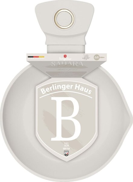 BerlingerHaus BH/8076 Sahara Collection Mini Serpenyő - 16 cm, Tapadásmentes Titánpro Bevonattal