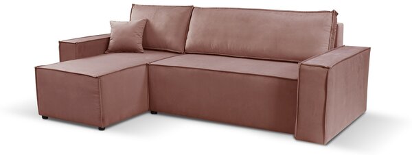 PATTI kihúzható sarokgarnitúra Kék
