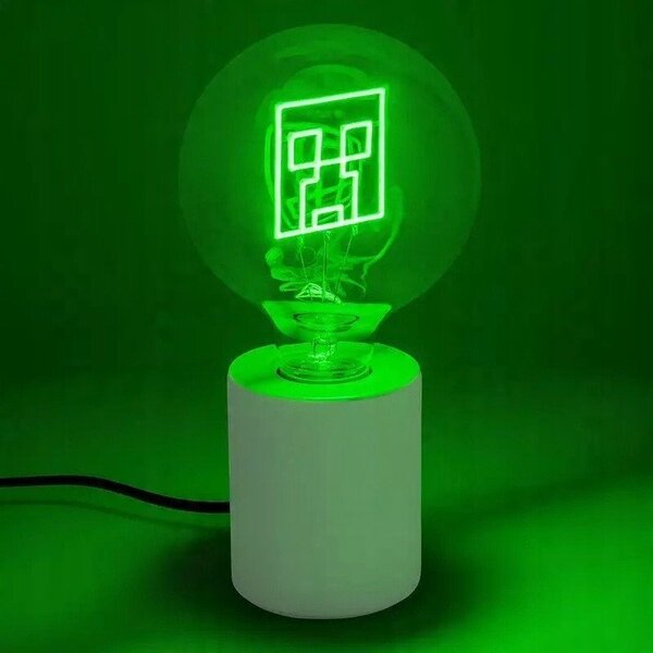 Paladone, Minecraft-Creeper, LED, 24 cm, Dekorációs Lámpa