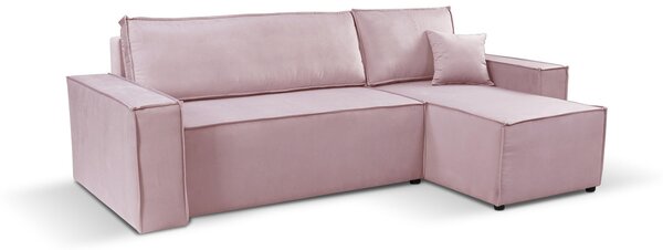 PATTI kihúzható sarokgarnitúra Kék