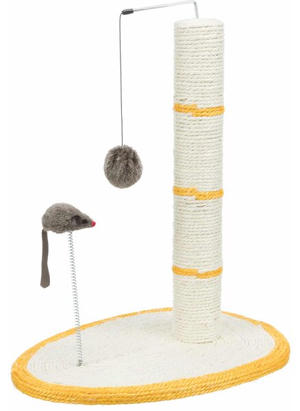Trixie 102727 Macska Körömélező kaparófa oszlop egér játékokkal 50 cm