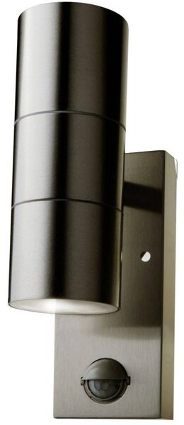 V-TAC VT-7622PIR LED-es kültéri fali lámpa LED GU10 Nemesacél (7503)