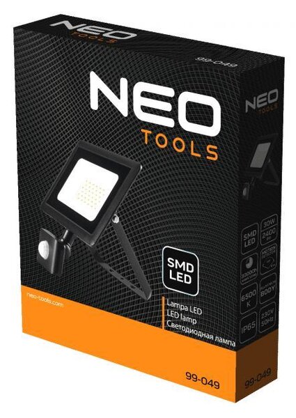 Neo Tools 99-049 Reflektor mozgásérzékelős SMD LED 2400lm 230V 30W
