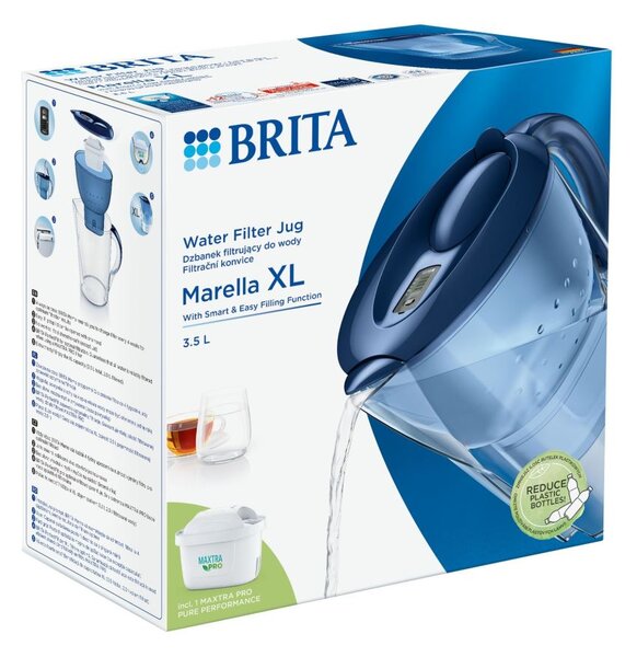 Brita Marella XL vízszűrő kancsó 3.5 liter kék (1052778)