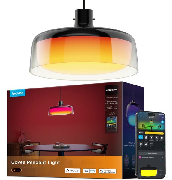 Govee Pendant Light RGBICWW Matter Függőlámpa