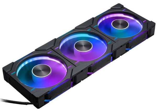 Phanteks PH-F120D30 120MM Reverse ház hűtő ventilátor fekete 3db (PH-F120D30R_DRGB_PWM_BK01_3P)