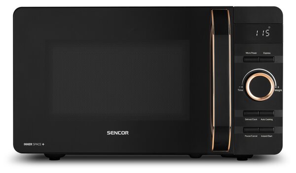 Sencor SMW 5320BK Mikrohullámú sütő 800W 17L Fekete