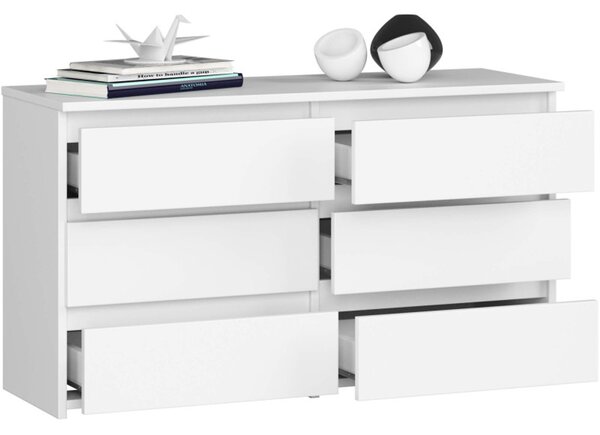 CL100 6SZ komód – fehér