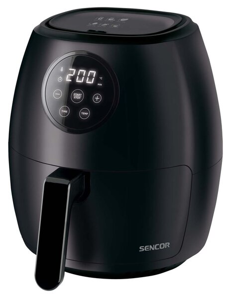 Sencor SFR 5030BK forrólevegős fritőz 3,5L fekete