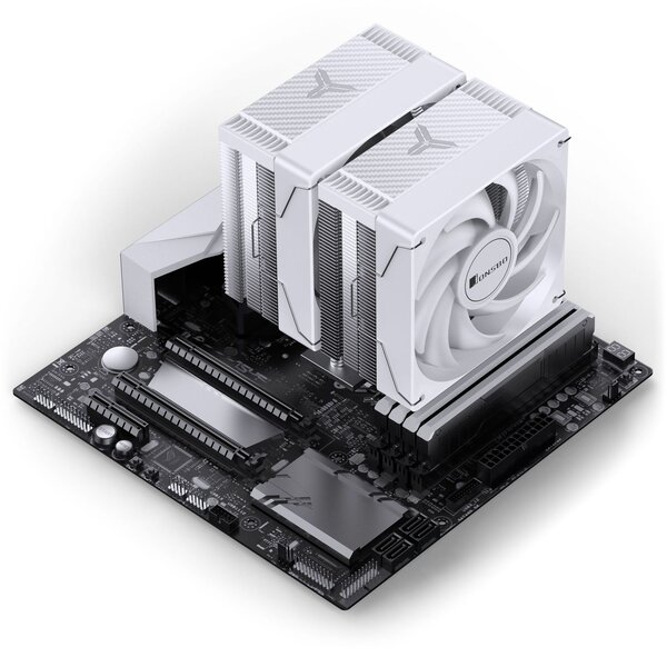 Jonsbo CR-3000E Processzor Hűtő Dupla Torony 260W ARGB Fehér