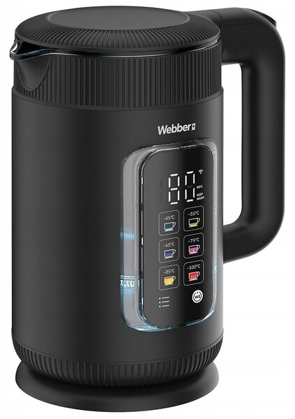 Webber WK115 WIFI elektromos vízforraló 1,5L üveg