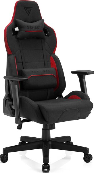 SENSE7 Sentinel Gamer Szék Fekete-Piros Ergonomikus