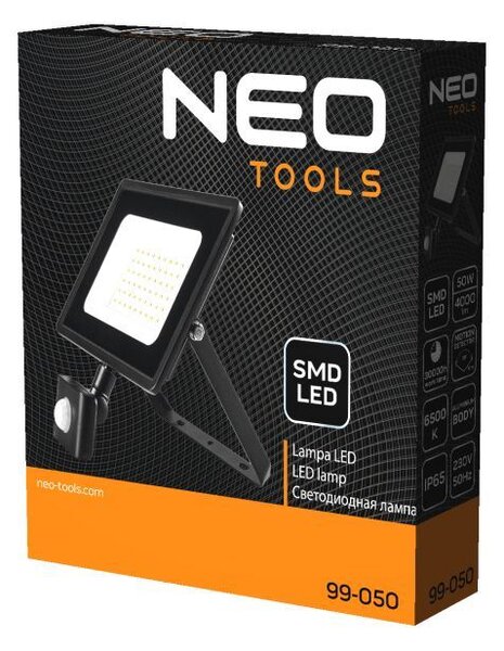 Neo Tools 99-050 Reflektor mozgásérzékelős SMD LED 50W 4000lm 230V
