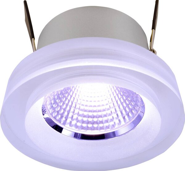 Deko Light COB 68 Acryl, 8 W, RGB, Silber LED-es beépíthető lámpa LED Fixen beépített LED-es 8.0 W Ezüst (565197)