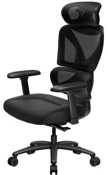Gamer szék ThunderX3 XTC Cushion Ergonomic, Comfy Black, Fekete