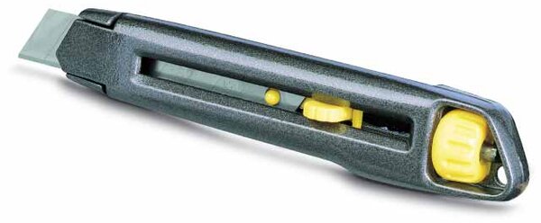 Stanley 0-10-095 InterLock Fémházas Tördelhető Pengés Kés - 9 mm