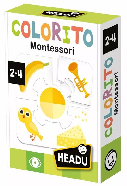 Headu Formák és színek Montessori fejlesztő kirakó