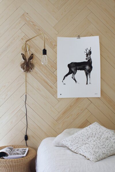 Teemu Järvi Poszter őz motívummal – Roe Deer, 50x70 cm