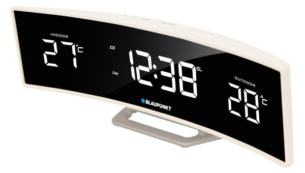 Blaupunkt CR12WH Rádiós ébresztőóra - Fehér