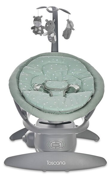 LORELLI Toscana elektromos babahinta 9 kg-ig - Frosty Green Stars