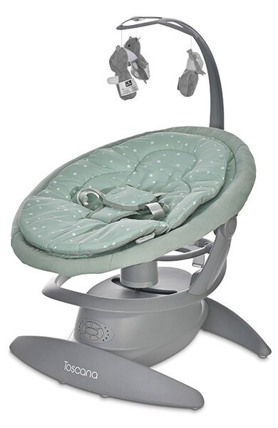 LORELLI Toscana elektromos babahinta 9 kg-ig - Frosty Green Stars