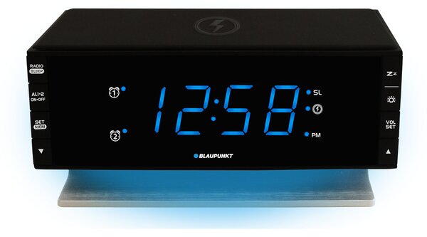 Blaupunkt CR55CHARGE Óra rádió - Fekete