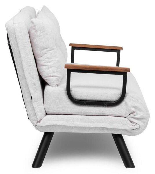 Kanapé futon Sandy (fehér)