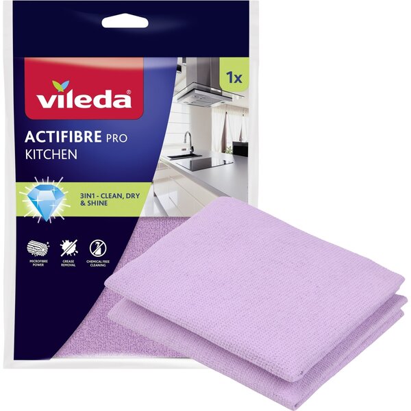 VILEDA ActiFibre Pro konyhai törlőkendő 1 db