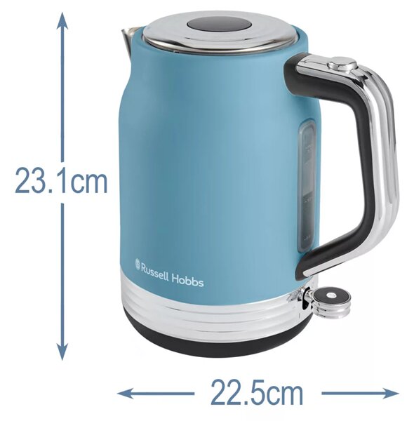 RUSSELL HOBBS Hanley 28641-70 elektromos vízforraló, kék, 1,7L