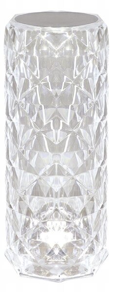 Ideus Holi 04402 lampa stołowa lampka 1x0,7W LED SMD 59 lm transparentna