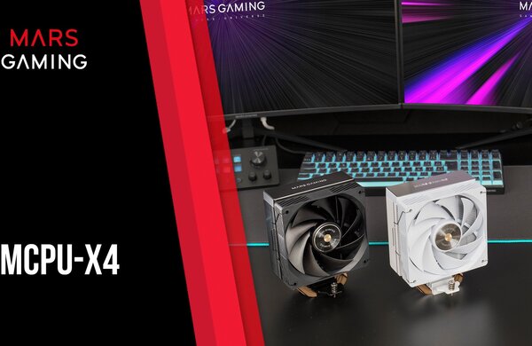 Tacens Mars Gaming MCPU-X4 Processzor Hűtő 120mm Fekete