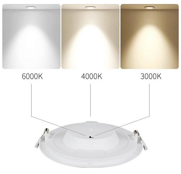 Heitronic Le Mans LED-es beépíthető lámpa LED 6 W Fehér (501375)